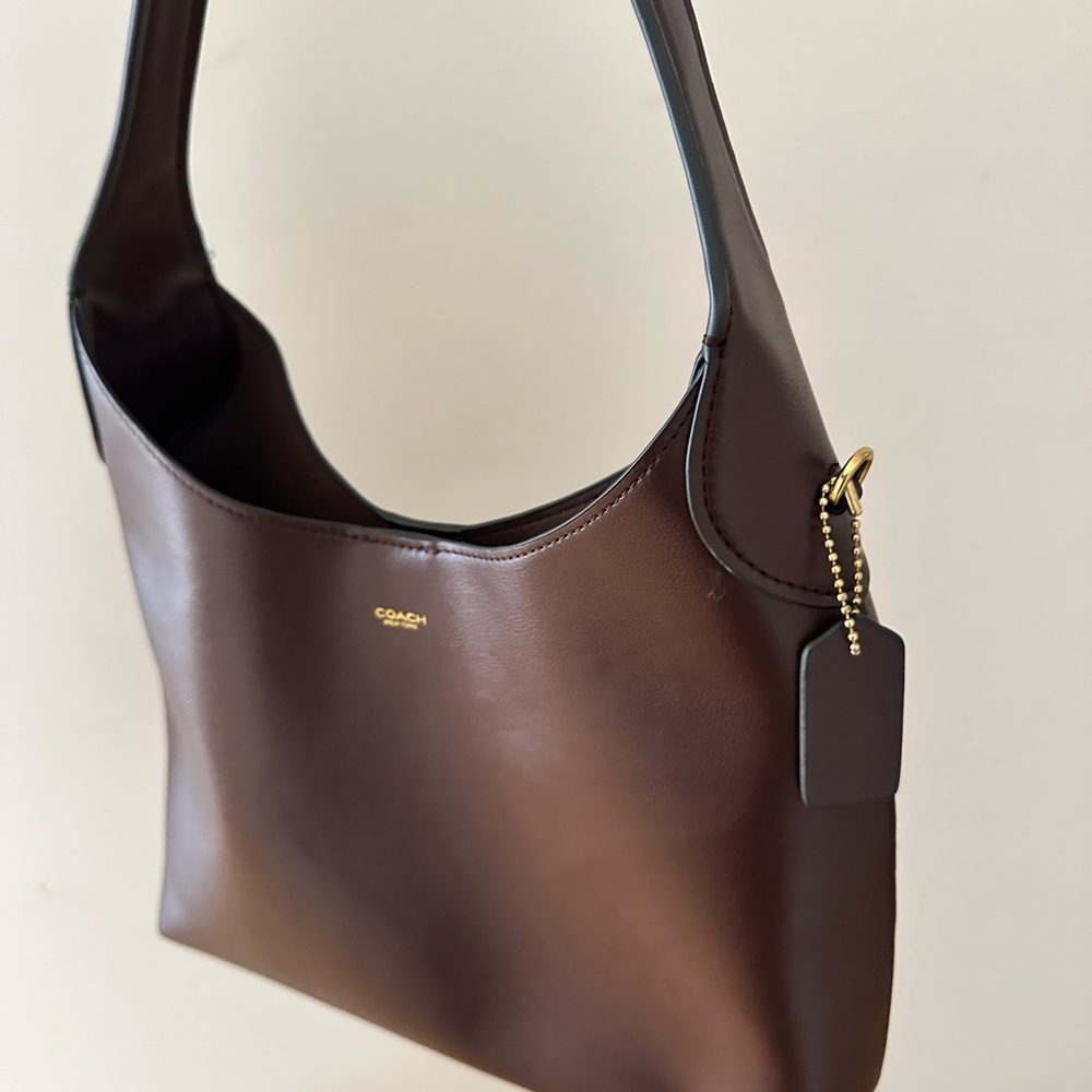 Coach Brown Leather Shoulder Bag - Brooklyn 28